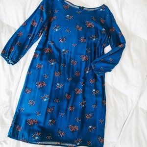 Old navy blue floral dress